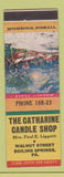Matchbook Cover - Catharine Candle Shop Boiling Springs PA Liggett