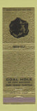 Matchbook Cover - Coal Hole Park Tower Clayton MO