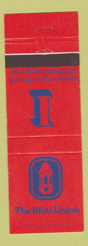 Matchbook Cover - Illini Union University of Illinois Champaign Urbana IL