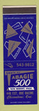 Matchbook Cover - Snack Bar Tabagie 500 Chicoutimi QC