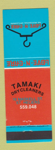 Matchbook Cover - Love n Care Dry Cleaning St Heliers New Zealand