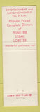 Matchbook Cover - Waikiki Beef n Grog Waikiki Hawaii
