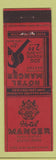 Matchbook Cover - Hotel Manger Boston MA Federal