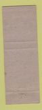 Matchbook Cover - Evansville College IN