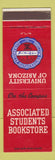 Matchbook Cover - University of Arizona Wildcats Tucson AZ