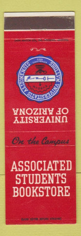 Matchbook Cover - University of Arizona Wildcats Tucson AZ