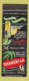 Matchbook Cover - Shangri La Restaurant Chicago IL
