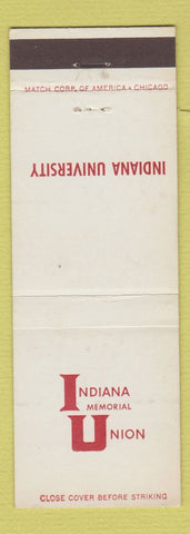 Matchbook Cover - Indiana Memorial Union University Bloomington IN