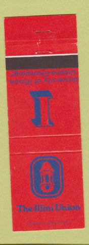 Matchbook Cover - Illini Union University of Illinois Champaign Urbana IL