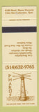 Matchbook Cover - Pharos Brochetterie Cote Ste Catherine QC