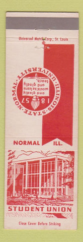 Matchbook Cover - Illinois State University Normal IL