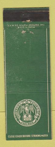 Matchbook Cover - University Club of Chicago IL WEAR