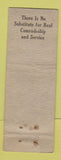 Matchbook Cover - American Legion Niagara Falls ON WORN
