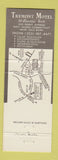 Matchbook Cover - Tremont Motor Court West Haven CT