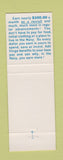 Matchbook Cover - Navy Recruiting