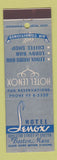 Matchbook Cover - Hotel Lenox Boston MA