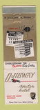 Matchbook Cover - Ojibway Motor Hotel Sault Ste Marie MI WEAR