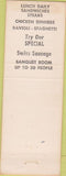 Matchbook Cover - Friendly Corner Loleta CA