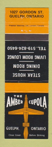 Matchbook Cover - Amber Cupola Guelph ON WEAR
