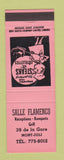 Matchbook Cover - Salle Flamenco Mont Joli QC