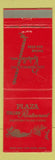 Matchbook Cover - Plaza Italian Restaurant Rockville MD