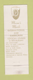 Matchbook Cover - Mason's Motel Americana New Orleans LA