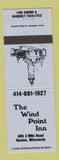 Matchbook Cover - Wind Point Inn Racine WI