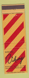 Matchbook Cover - Hotel Viking Newport RI Manumark w/ diamond #1