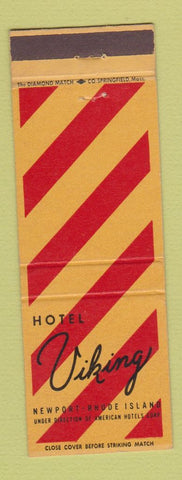 Matchbook Cover - Hotel Viking Newport RI Manumark w/ diamond #1
