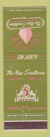 Matchbook Cover - New Southern Hotel Jackson TN