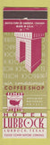 Matchbook Cover - Hotel Lubbock TX