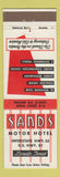 Matchbook Cover - Sands Motor Hotel Laredo TX
