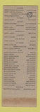 Matchbook Cover - Hotel Washington DC