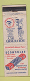 Matchbook Cover - Diamond Waxed Paper WWII