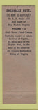 Matchbook Cover - Shenvalee Hotel New Market VA