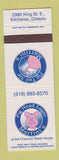 Matchbook Cover - Pig Head Lager Martini's Steak House Kitchener ON