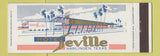 Matchbook Cover - Hotel Seville Harligen TX Full Length