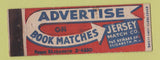 Matchbook Cover - Jersey Match Company Elizabeth NJ WEAR Full Length