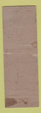 Matchbook Cover - Jersey Match Company Elizabeth NJ WEAR Full Length