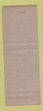 Matchbook Cover - Hotel Morrison Chicago IL Full Length