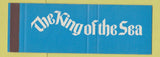 Matchbook Cover - King of the Sea New York City SAMPLE Full Length