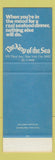 Matchbook Cover - King of the Sea New York City SAMPLE Full Length