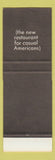 Matchbook Cover - Ground Floor Cafe New York City SAMPLE Full Length