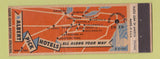 Matchbook Cover - Albert Pick Hotels 1939 New York World's Fair Full Length