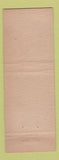 Matchbook Cover - Albert Pick Hotels 1939 New York World's Fair Full Length