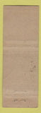 Matchbook Cover - The Mayflower Cafe Cheyenne WY DQ WORN Full Length