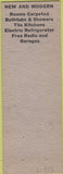 Matchbook Cover - Shaw Motel Lynwood CA