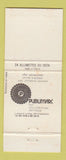 Matchbook Cover - Hotel Napoleon Paris France WEAR