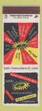 Matchbook Cover - Hotel Herzogenbuchsee Zurich