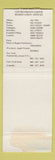 Matchbook Cover - Ristorante Il Cavaliere Pisa Italy